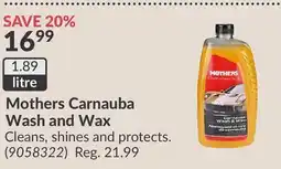 Princess Auto Mothers Carnauba Wash offer