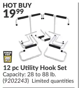 Princess Auto 12 pc Utility Hook Set offer