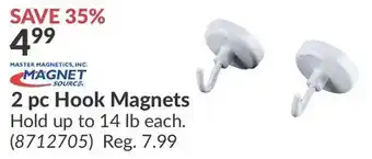 Princess Auto 2 pc Hook Magnets offer