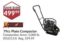 Princess Auto 79cc Plate Compactor offer