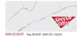 Hardwood Giant 12 x 24 Tile offer