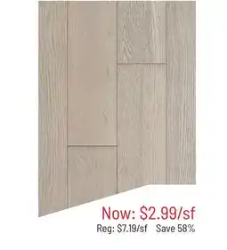 Hardwood Giant Hardwood/Engineered Floors offer