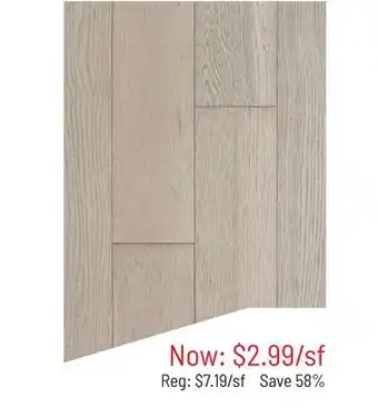 Hardwood Giant Hardwood/Engineered Floors offer