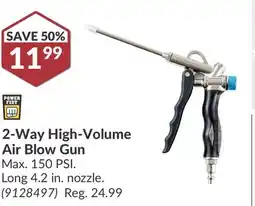 Princess Auto 2-Way High-Volume Air Blow Gun offer