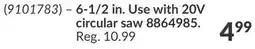 Princess Auto 24T Wood Cutting Circular Saw Blades offer