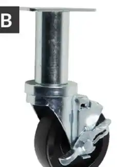 Princess Auto 4 in. Extended Swivel Plate Casters offer