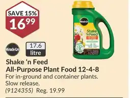 Princess Auto Shake 'n Feed All-Purpose Plant Food 12-4-8 offer