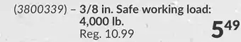 Princess Auto Grade 43 Slip Hooks with Latch offer