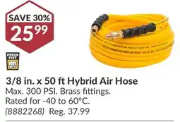Princess Auto 3/8 in. x 50 ft Hybrid Air Hose offer