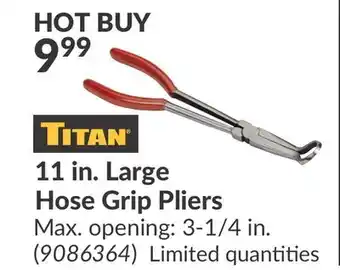 Princess Auto 11 in. Large Hose Grip Pliers offer
