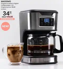 Stokes MASSIMO Programmable & Digital Coffee Maker offer
