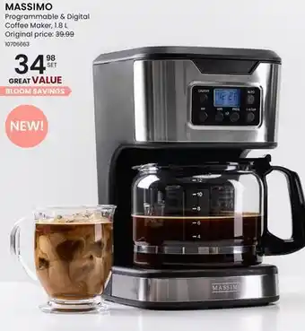 Stokes MASSIMO Programmable & Digital Coffee Maker offer