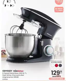 Stokes ODYSSEY thinkkitchen 6—Speed Stand Mixer offer