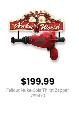 GameStop Fallout Nuka-Cola Thirst Zapper offer