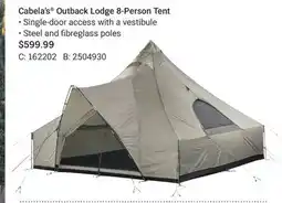 Cabela's Cabela's Outback Lodge 8-Person Tent offer