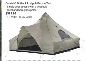Cabela's Cabela's Outback Lodge 8-Person Tent offer