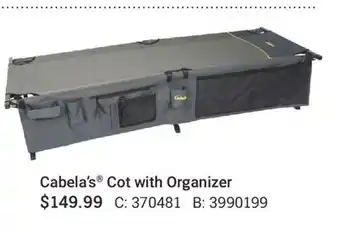 Cabela's Cabela's Cot with Organizer offer