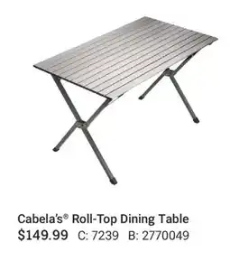 Cabela's Cabela's Roll-Top Dining Table offer