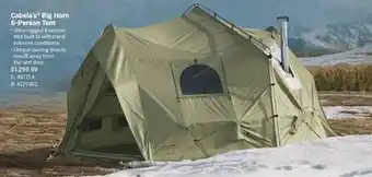 Cabela's Cabela's Big Horn 6-Person Tent offer