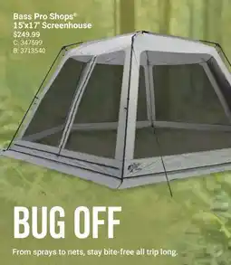 Cabela's Bass Pro Shops 15' x17' Screenhouse offer