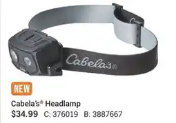 Cabela's Cabela's Headlamp offer
