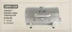 Cabela's Cabela's Stainless Steel Tabletop Grill offer