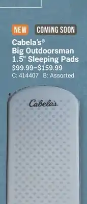 Cabela's Cabela's Big Outdoorsman 1.5 Sleeping Pads offer