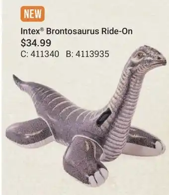 Cabela's Intex Brontosaurus Ride-On offer