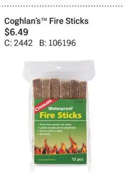 Cabela's Coghlan's Fire Sticks offer