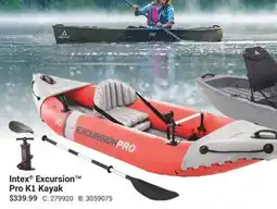 Cabela's Intex Excursion Pro K1 Kayak offer