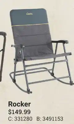 Cabela's Rocker offer