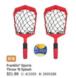 Cabela's Franklin Sports Throw'N Splash offer
