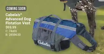 Cabela's Cabela's Advanced Dog Flotation Vest offer