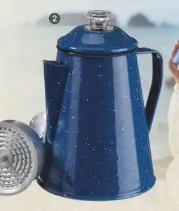 Cabela's Bass Pro Shops Enamelware 8-Cup Percolator offer