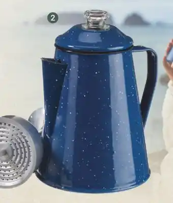 Cabela's Bass Pro Shops Enamelware 8-Cup Percolator offer