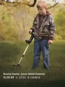 Cabela's Bounty Hunter Junior Metal Detector offer