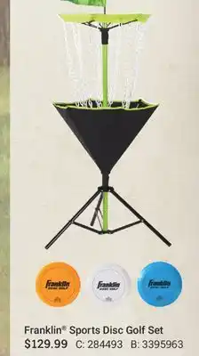 Cabela's Franklin Sports Disc Golf Set offer