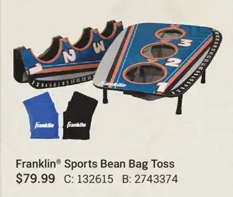 Cabela's Franklin Sports Bean Bag Toss offer
