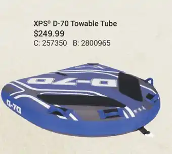 Cabela's XPS D-70 Towable Tube offer
