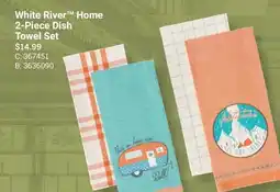Cabela's White River Home 2-Piece Dish Towel Set offer