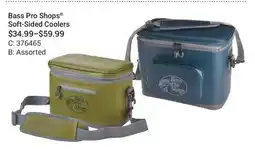 Cabela's Bass Pro Shops Soft-Sided Coolers offer