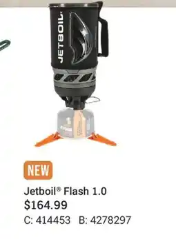 Cabela's Jetboil Flash 1.0 offer