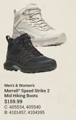 Cabela's Merrell Speed Strike 2 Mid Hiking Boots offer