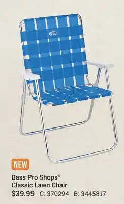 Cabela's Bass Pro Shops Classic Lawn Chair offer