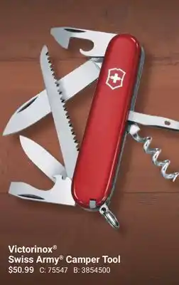 Cabela's Victorinox Swiss Army Camper Tool offer