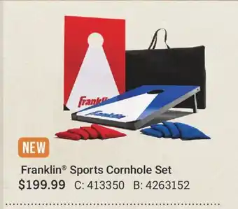 Cabela's Franklin Sports Cornhole Set offer