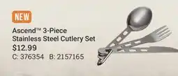 Cabela's Ascend 3-Piece Stainless Steel Cutlery Set offer