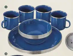 Cabela's Bass Pro Shops 12-Piece Enamelware Table Set offer