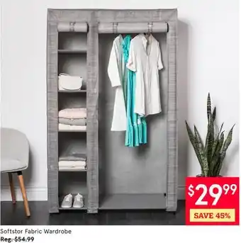 Kitchen Stuff Plus Softstor Fabric Wardrobe offer