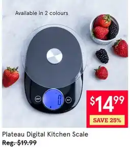 Kitchen Stuff Plus Plateau Digital Kitchen Scale offer